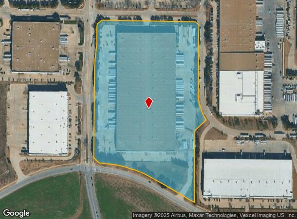  4001 New York Ave, Arlington, TX Parcel Map