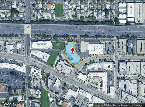  18757 Burbank Blvd, Tarzana, CA Parcel Map