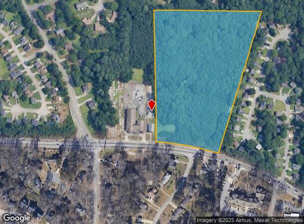  4640 Redan Rd, Stone Mountain, GA Parcel Map