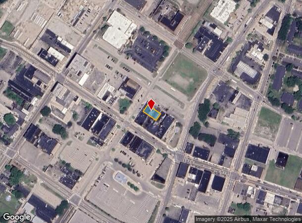  1105 Central Ave, Middletown, OH Parcel Map