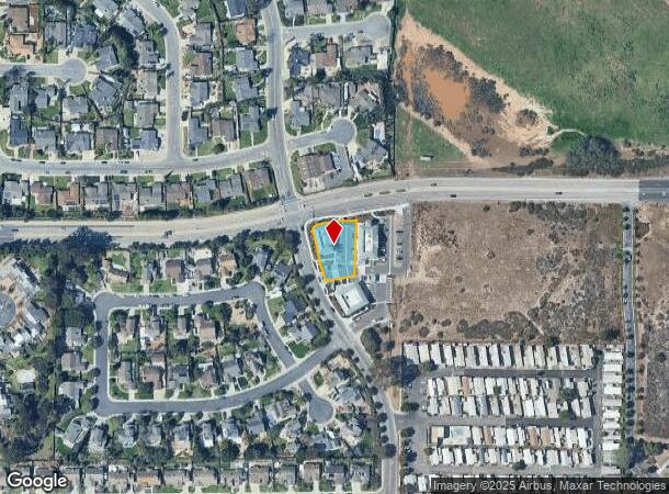  1602 E Clark Ave, Santa Maria, CA Parcel Map