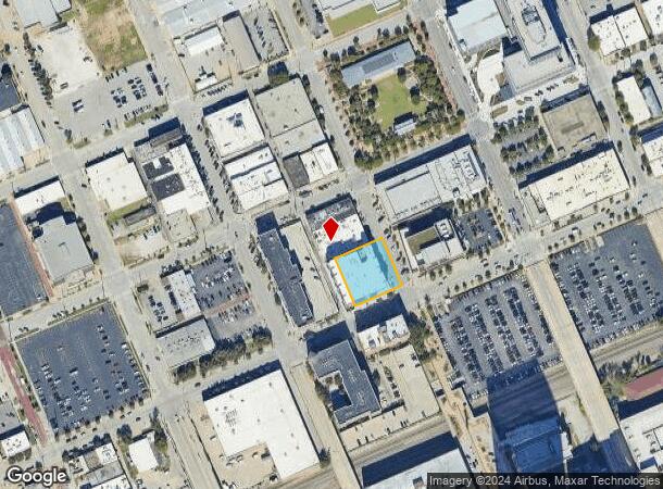  110 N Boston Ave, Tulsa, OK Parcel Map