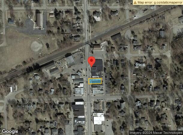  124 N Main, Perry, MI Parcel Map