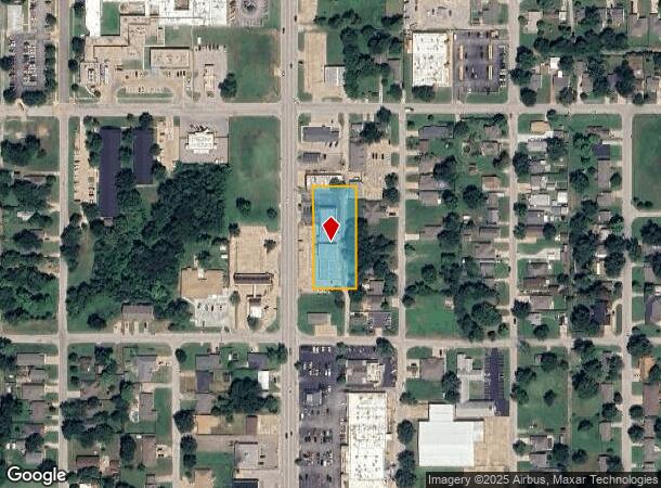 615 S Mission St, Sapulpa, OK Parcel Map