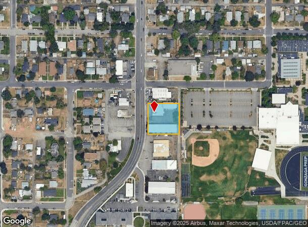  3012 N Nevada St, Spokane, WA Parcel Map