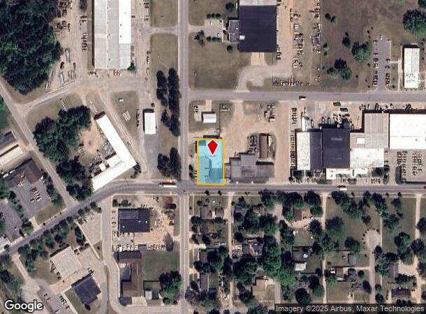 1207 Maple St, Big Rapids, MI Parcel Map