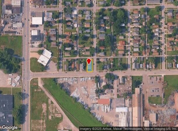 851 150Th St, Hammond, IN Parcel Map