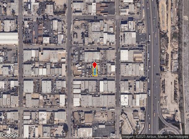  1335 W 15Th St, Long Beach, CA Parcel Map