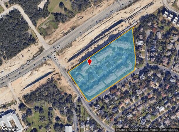  7000 Convict Hill Rd, Austin, TX Parcel Map