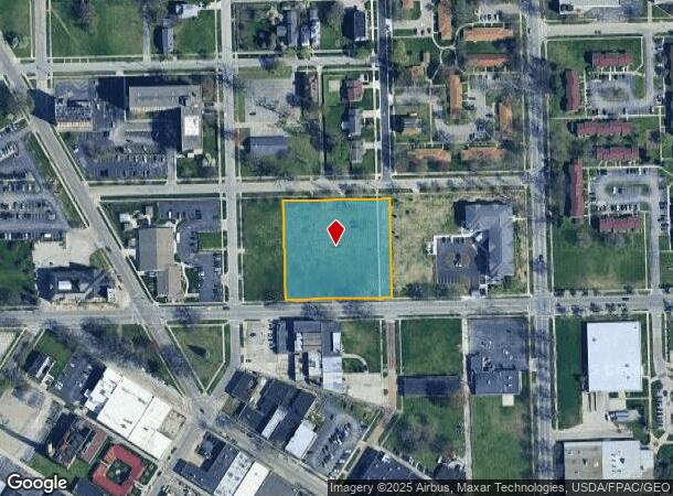 2015 Warren St, Toledo, OH Parcel Map