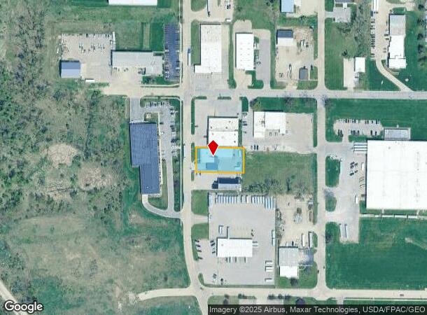  2727 12Th St Sw, Cedar Rapids, IA Parcel Map