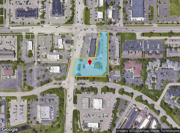 3464 Okemos Rd, Okemos, MI Parcel Map