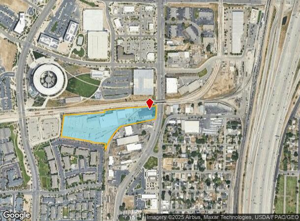 7380 S Main St, Midvale, UT Parcel Map