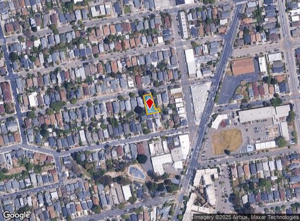  969 54Th St, Emeryville, CA Parcel Map