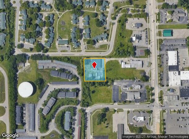  1118 Washington Ave, Holland, MI Parcel Map