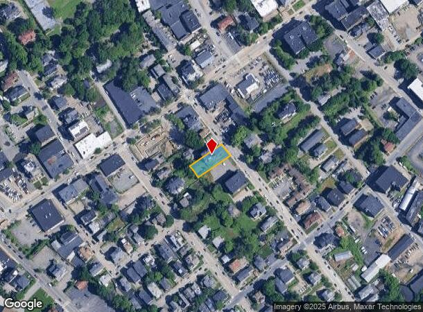  12 Oread St, Worcester, MA Parcel Map