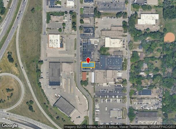  8409 Center Dr Ne, Minneapolis, MN Parcel Map