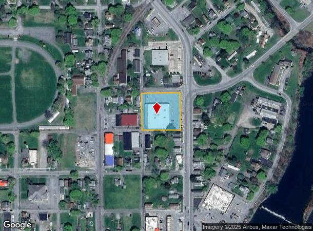  438 W Front St, Clearfield, PA Parcel Map