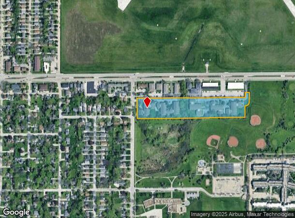 4718 N 100Th St, Milwaukee, WI Parcel Map