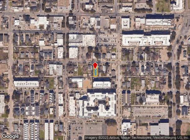  318 W 8Th St, Dallas, TX Parcel Map