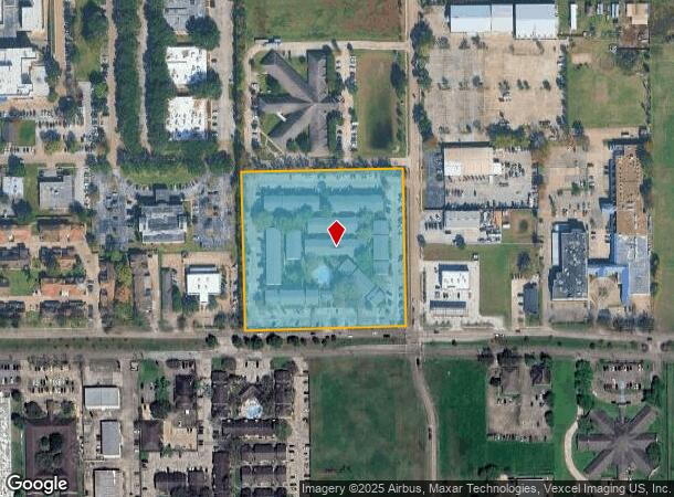 4205 Vista Rd, Pasadena, TX Parcel Map
