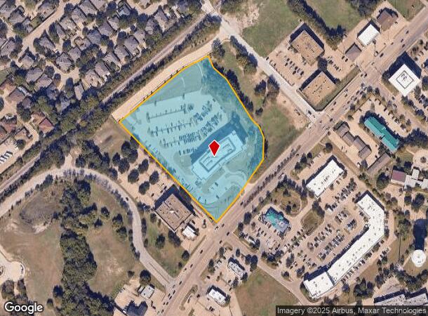 2424 Ridge Rd, Rockwall, TX Parcel Map