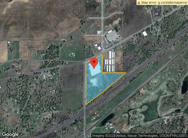  1633 W 1St St, Cheney, WA Parcel Map