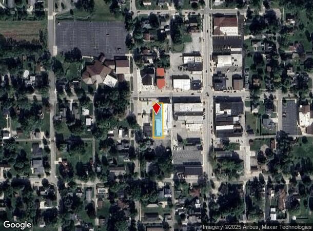  117 W Waterford St, Wakarusa, IN Parcel Map