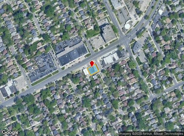  16624 Mack Ave, Grosse Pointe Park, MI Parcel Map