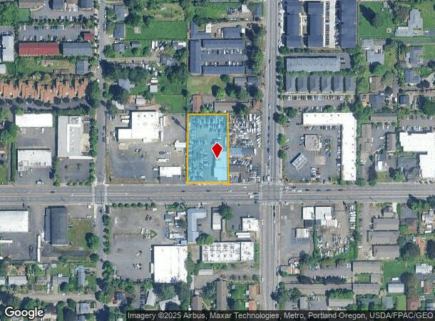 14721 Se Stark St, Portland, OR Parcel Map
