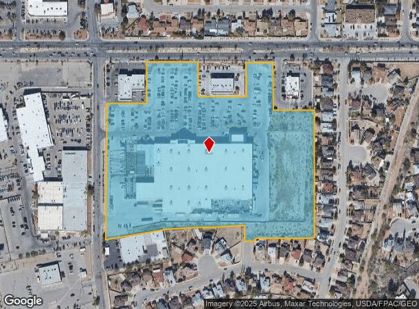  430 E Redd Rd, El Paso, TX Parcel Map