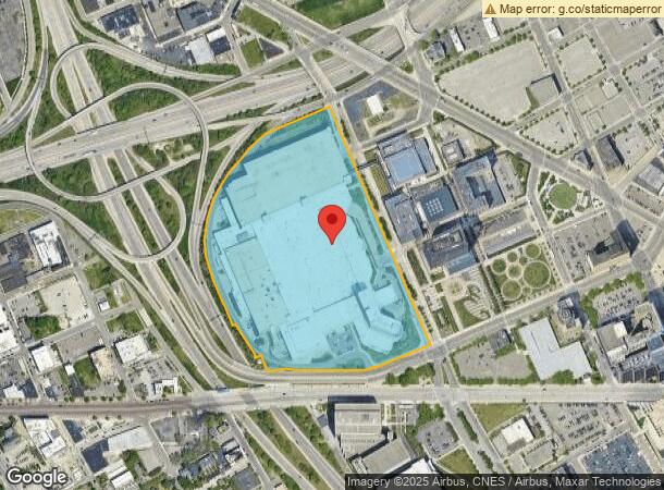  1777 3Rd St, Detroit, MI Parcel Map