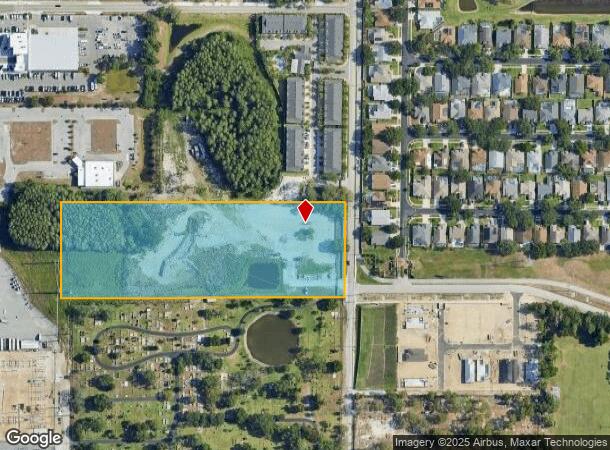  615 N Jasmine Ave, Tarpon Springs, FL Parcel Map