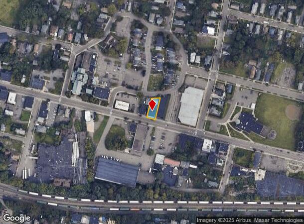 128 Clinton St, Binghamton, NY Parcel Map