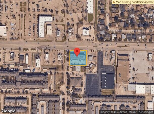  1422 W Main St, Lewisville, TX Parcel Map