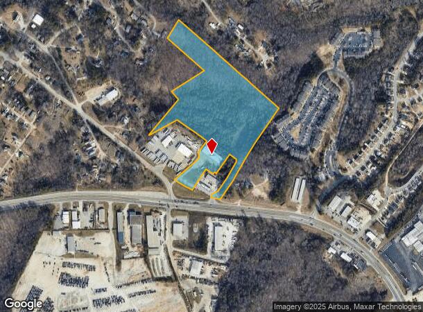  2017 Athens Hwy, Gainesville, GA Parcel Map