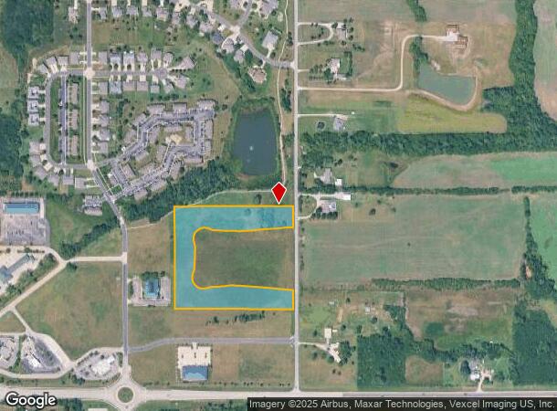  Nw Button Rd, Topeka, KS Parcel Map