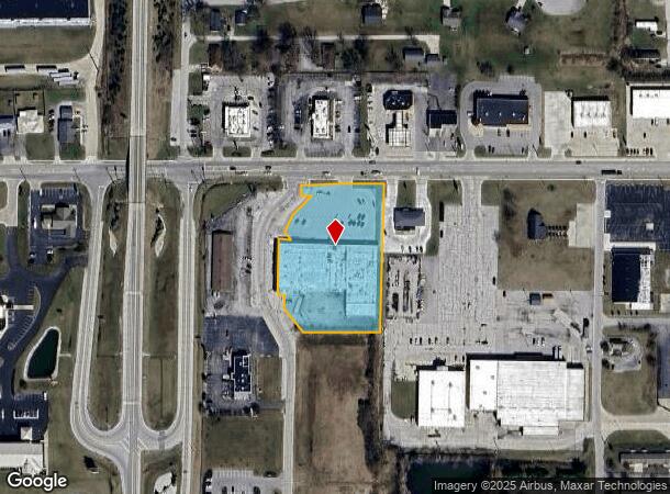  918 E Washington St, Winchester, IN Parcel Map