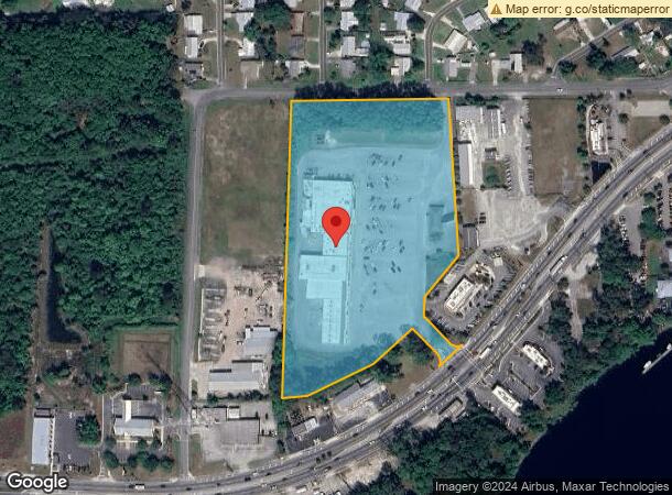  164 S Us Highway 17, East Palatka, FL Parcel Map