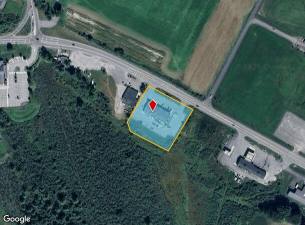 593 Main St, Gorham, ME Parcel Map