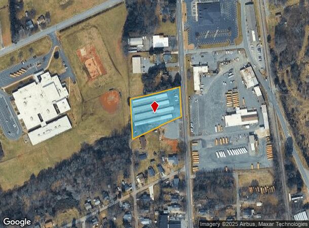 2423 N Main Ave, Newton, NC Parcel Map