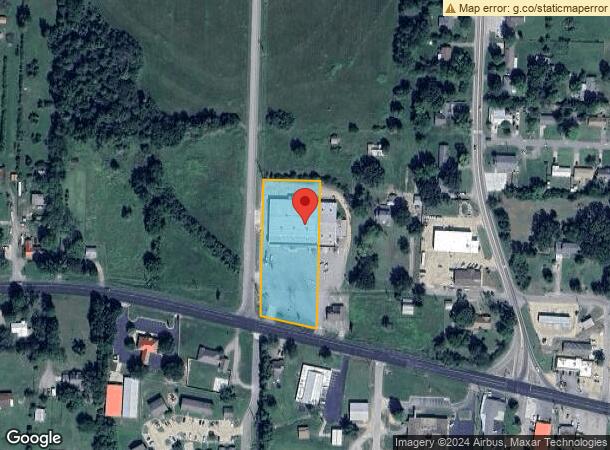  1910 W Commercial St, Ozark, AR Parcel Map