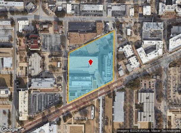  3400 Camp Bowie Blvd, Fort Worth, TX Parcel Map