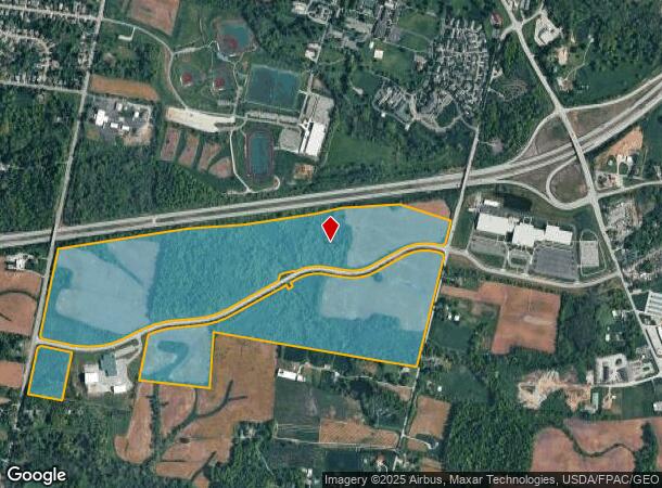 839 Union Rd, Xenia, OH Parcel Map