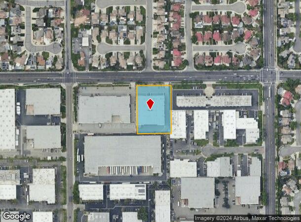  6191 Schaefer Ave, Chino, CA Parcel Map