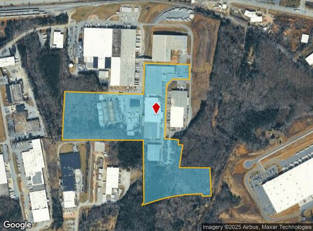  1101 Farrington St Sw, Conover, NC Parcel Map
