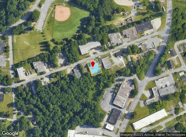  1213 Dorris Ave, High Point, NC Parcel Map