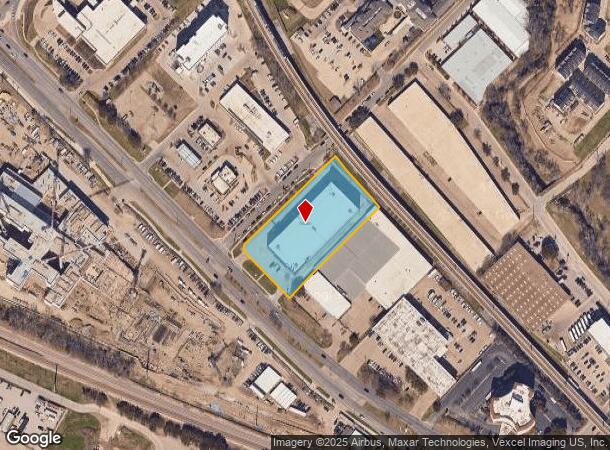 4740 Harry Hines Blvd, Dallas, TX Parcel Map