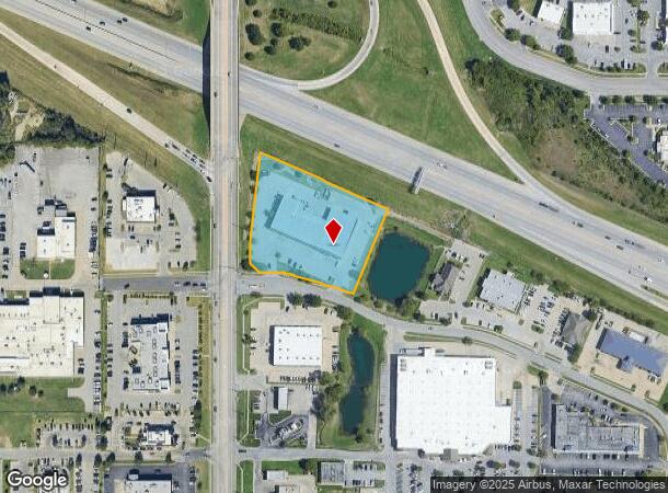 1034 E Lansing St, Broken Arrow, OK Parcel Map