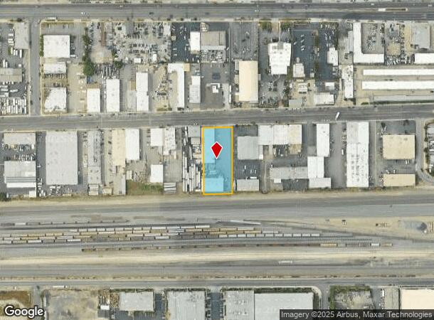 1241 Brooks St, Ontario, CA Parcel Map